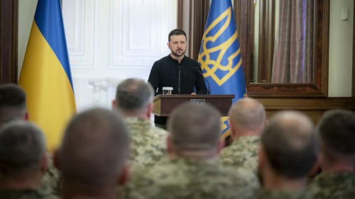 Zelensky signs law for foreign service