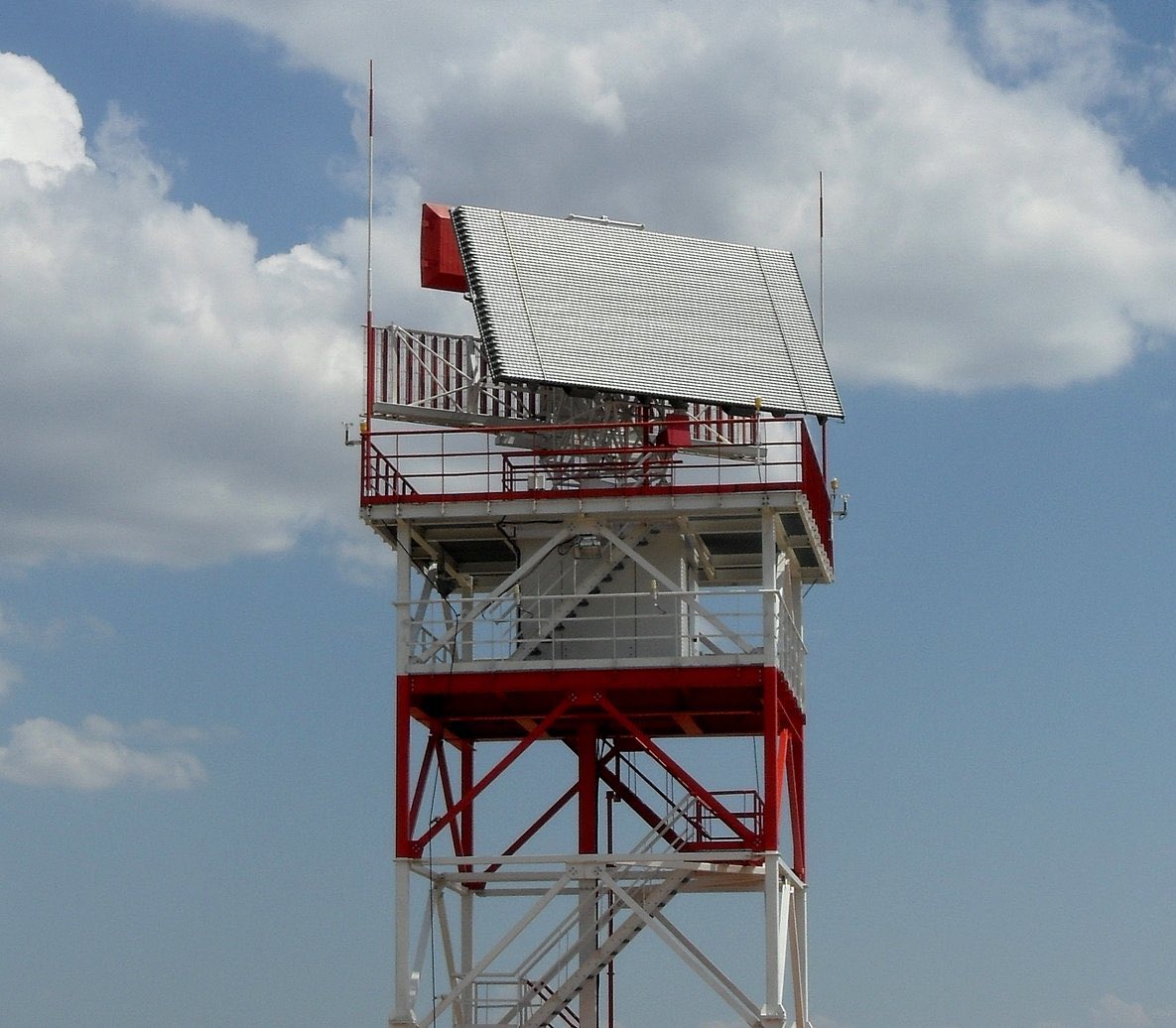 Ukrainian drone attacks Sopka-2 radar antenna near Harmashevka