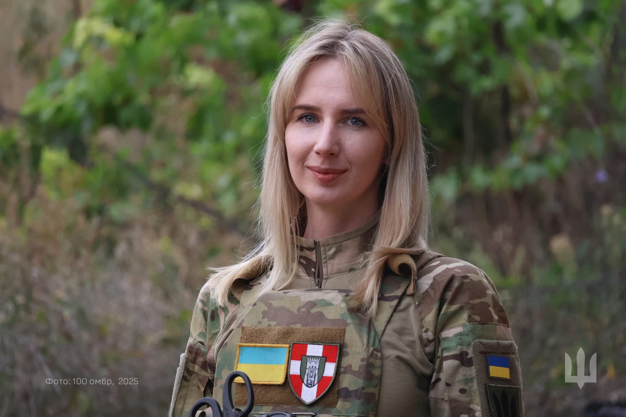 Julia, combat medic defending Ukraine