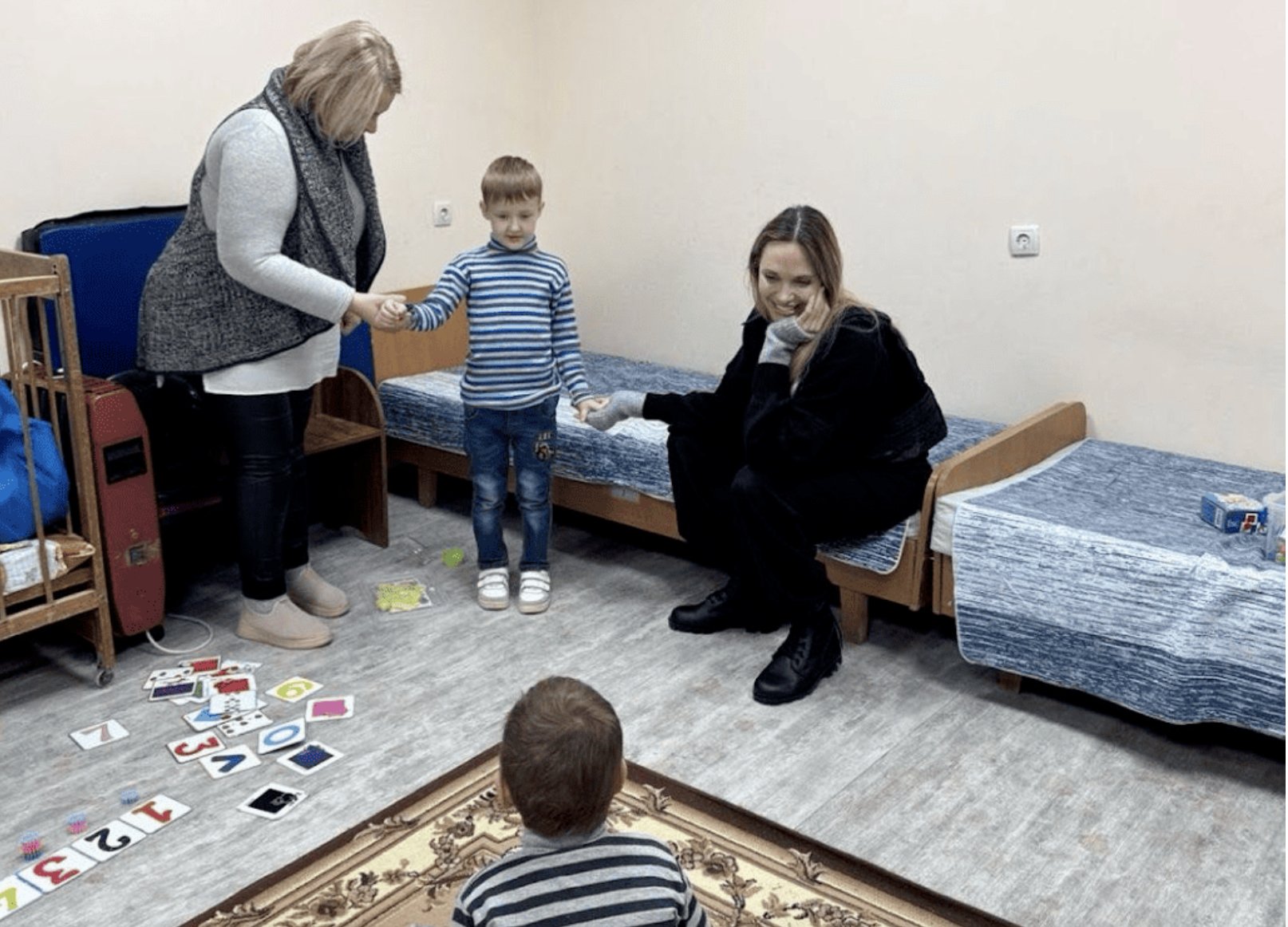 Angelina Jolie Visits Mykolaiv and Kherson