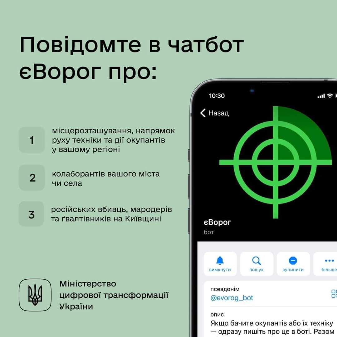 Report occupiers and collaborators