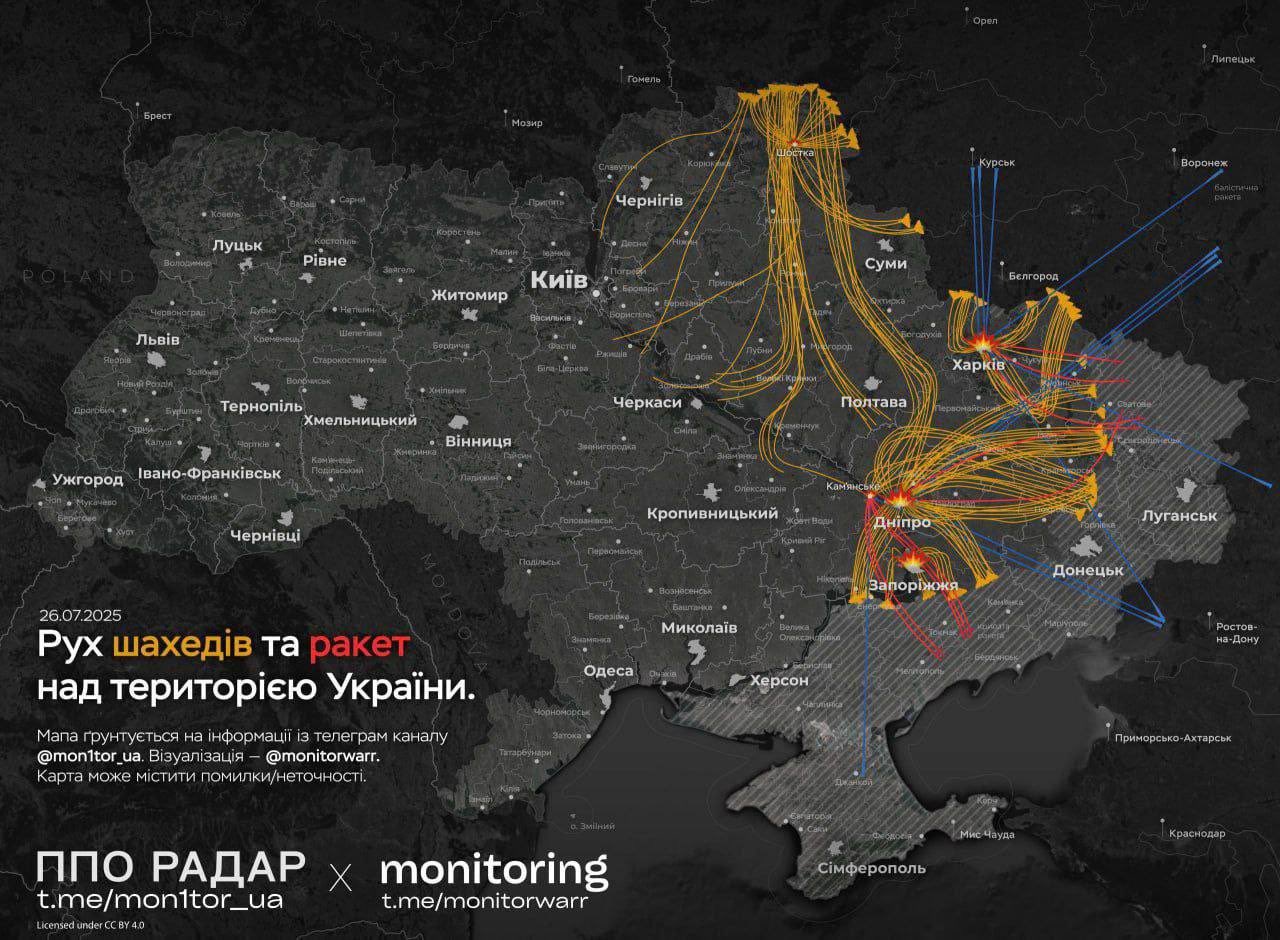 Russia launches massive strike on Ukraine
