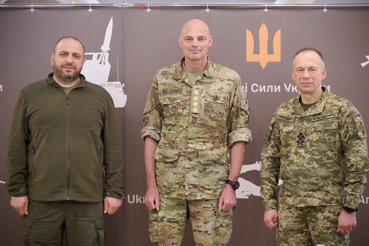 Danish General Visits Kyiv