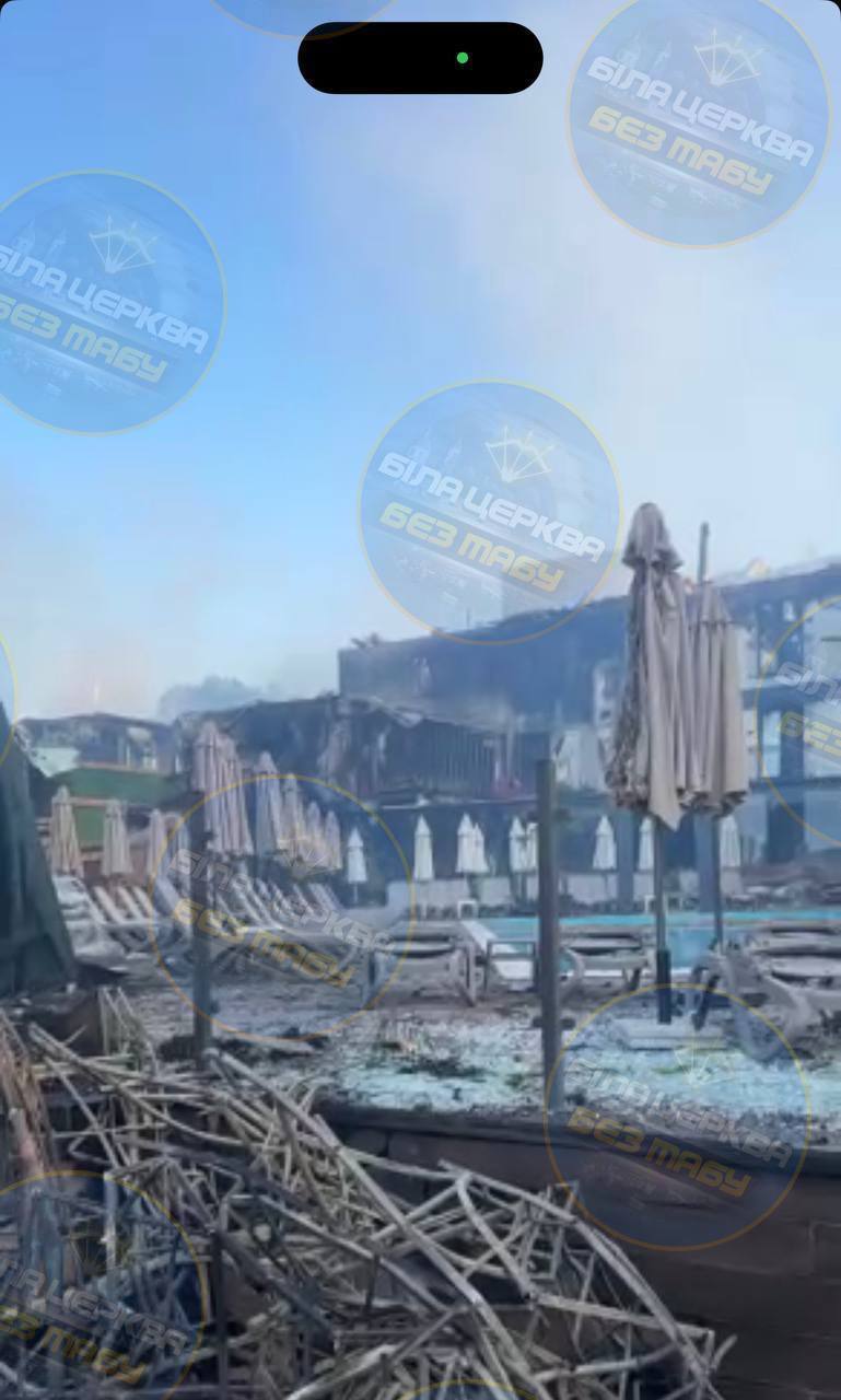 Massive destruction after Russian-Chinese UAV attack in Bila Tserkva