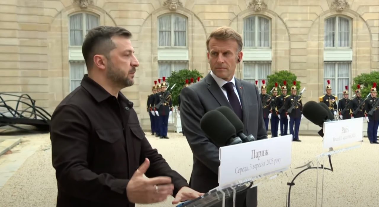 Macron and Zelensky respond on security guarantees
