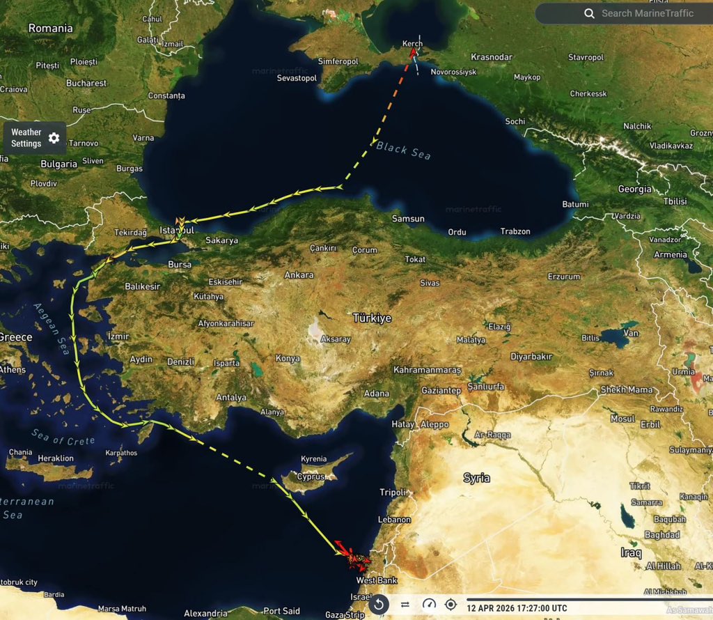 Israel lets Russian ship with Ukrainian grain dock in Haifa