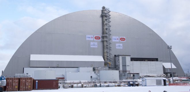 Russian attack on Slavutych causes Chernobyl blackout