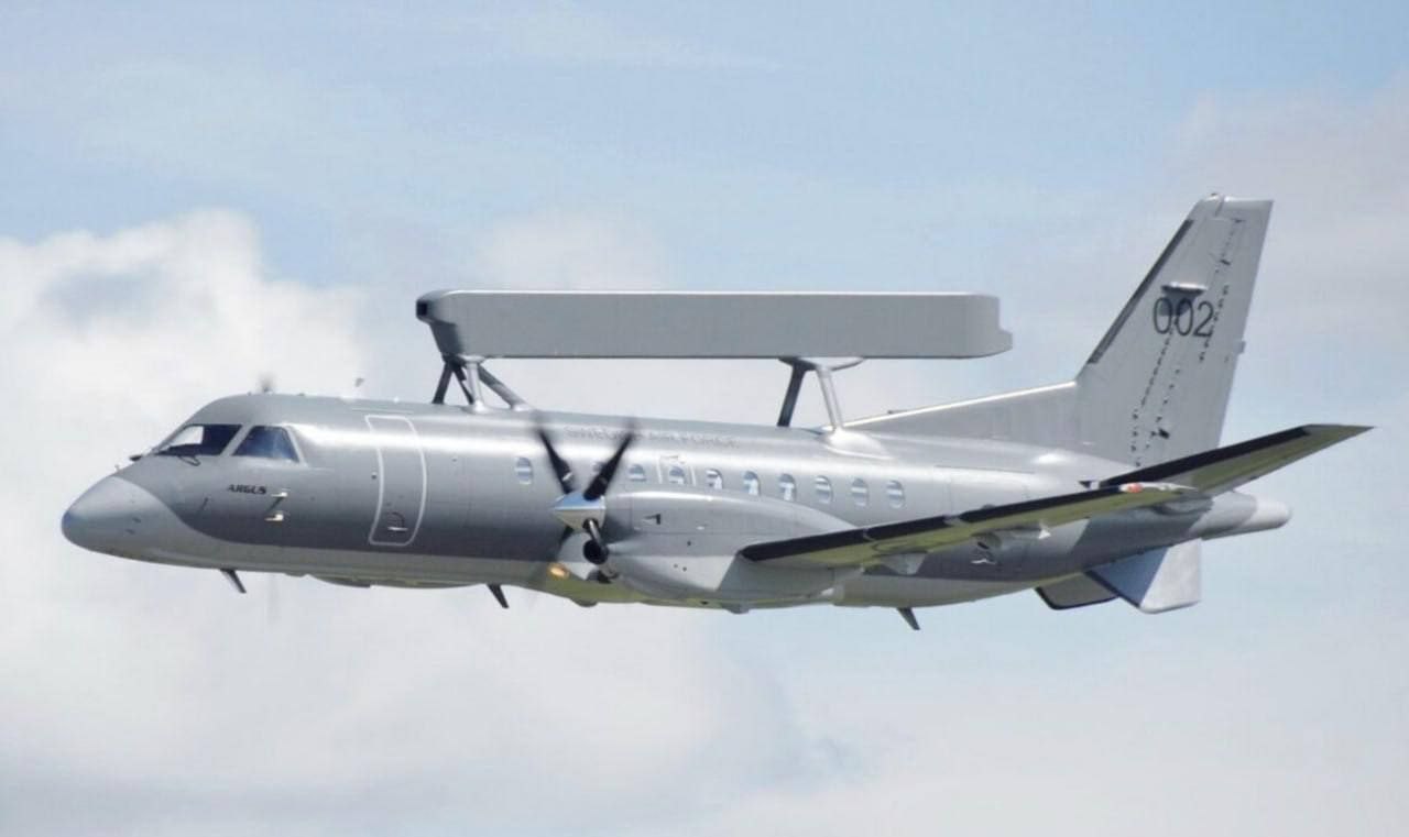 Swedish Saab 340 AEW&C aircraft arrives in Ukraine