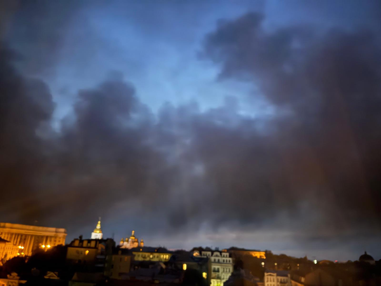 Russian attack damages building near EU mission in Kyiv