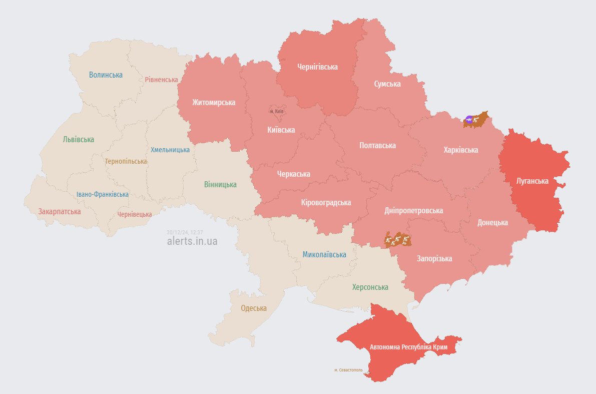 Ballistic weapon threat in alert zones