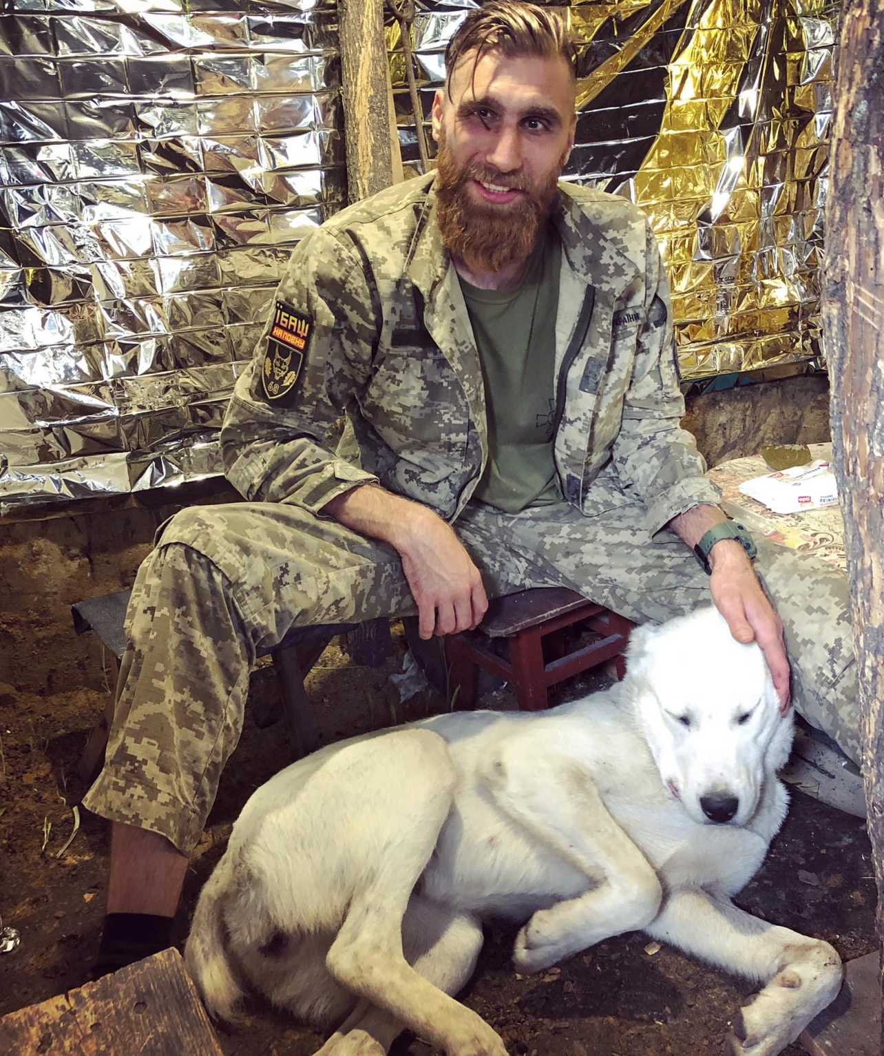 Volunteers save forgotten lives in war