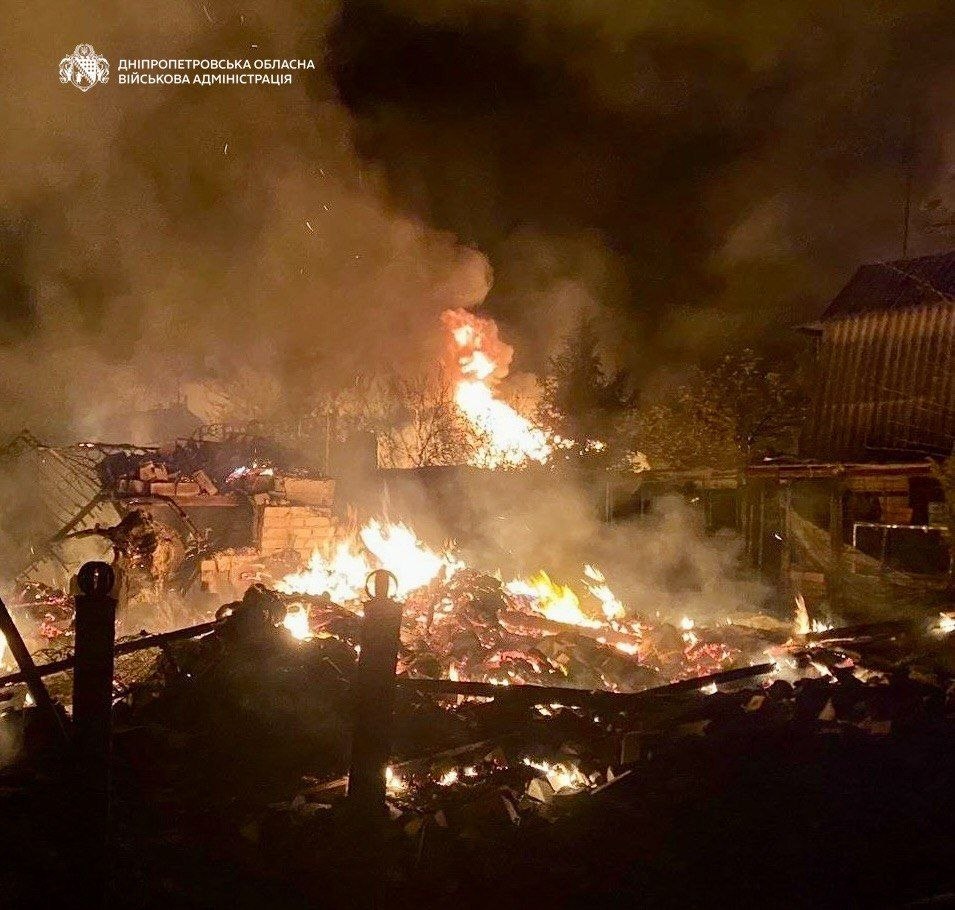 Russia strikes Dnipropetrovsk region, Ukraine