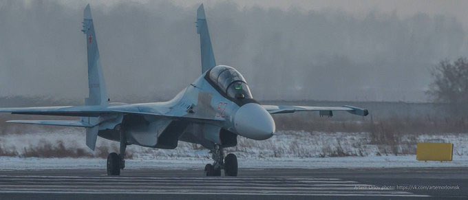 GRU sabotages Su-30SM and Su-27 fighters in Lipetsk