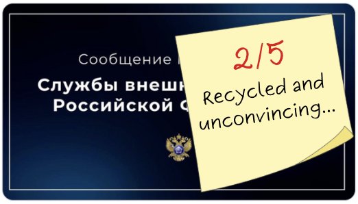 Russia spreads new Zaporizhzhia fake news