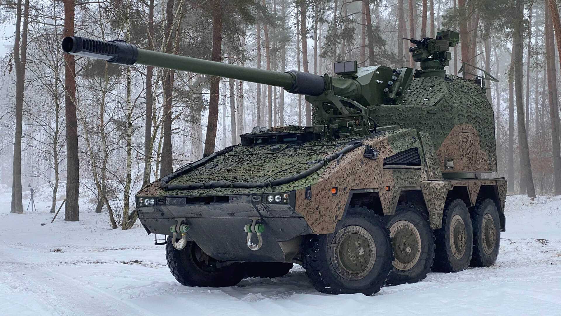 Germany delivers first RCH 155 self-propelled artillery to Ukraine