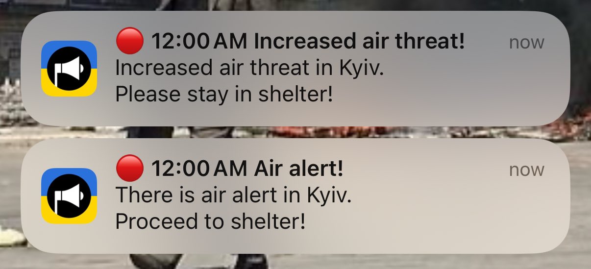 Kyiv Endures Nightly Russian Air Strikes Amidst Sirens and Alerts