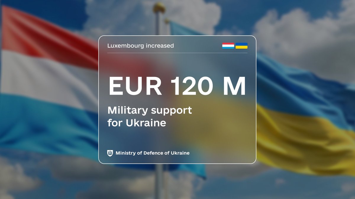 Luxembourg Boosts Military Aid to Ukraine by 50% in 2025