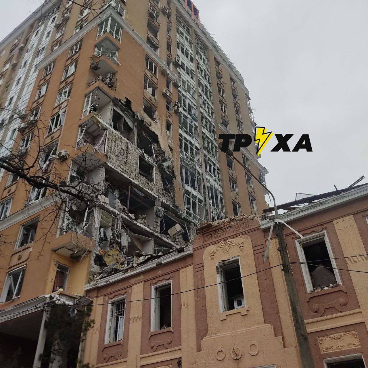 Shelling in Kharkiv early March geolocated