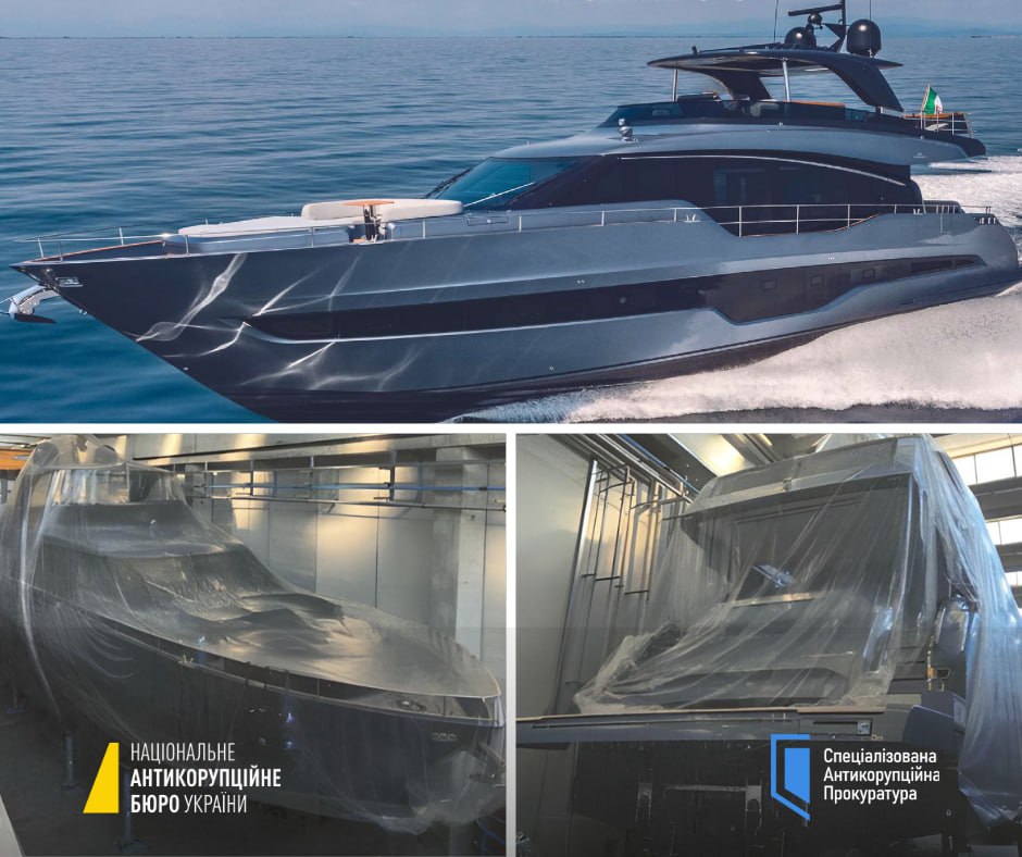 Elite yacht of suspect in Sennichenko case arrested in Italy