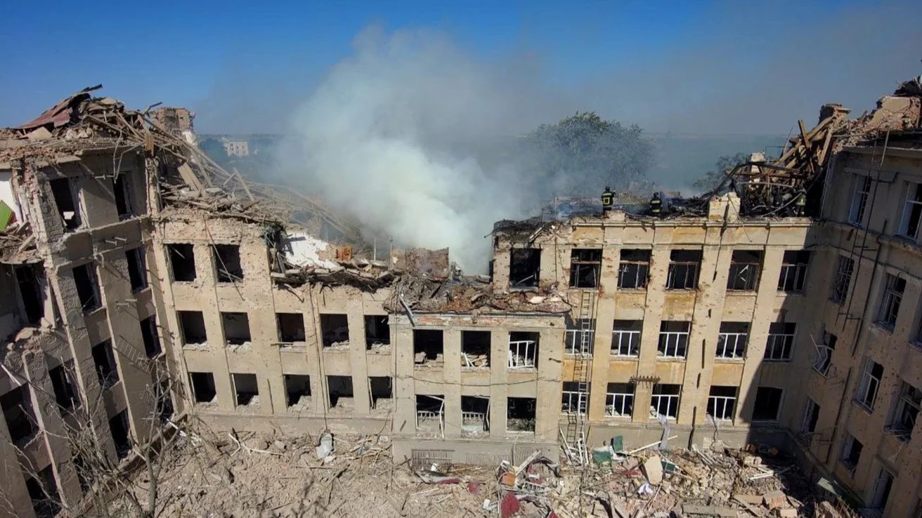 Odesa school worker killed in Russian strike