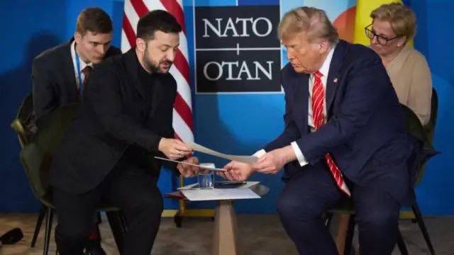 Zelensky offers to strike Moscow for weapons; Trump suggests more pressure on Putin