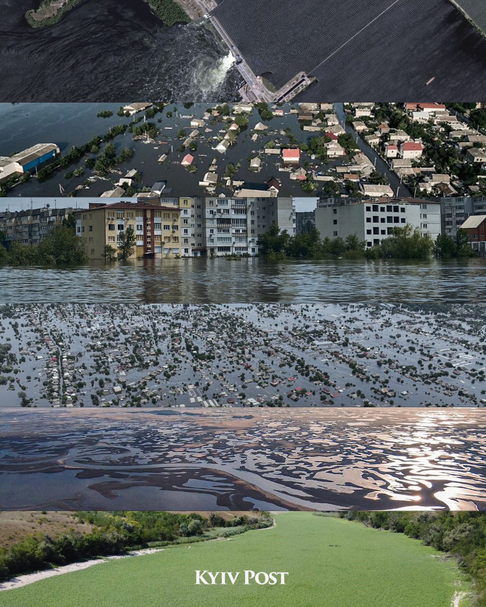 Anniversary of Russia’s Kakhovka dam disaster flooded 600 km²