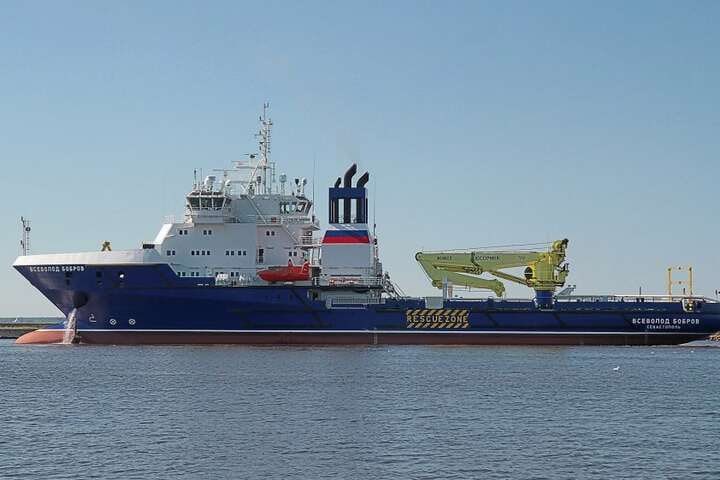 Media estimates damage to Bobrov ship near Zmiiny
