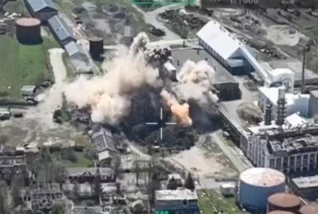 Strike on target in Kurska region near Tyotkino