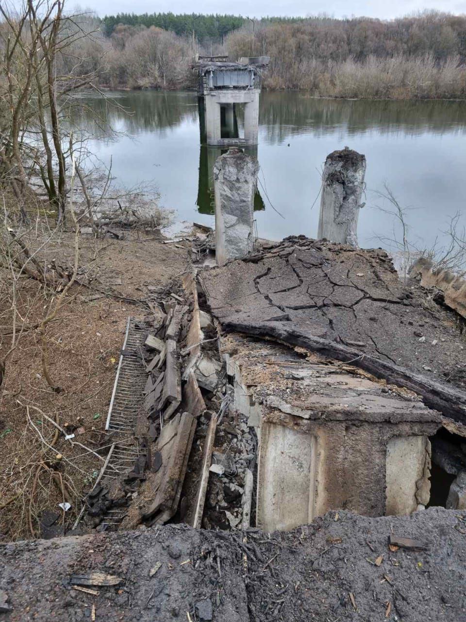 Since the war began, about 300 bridges have been destroyed
