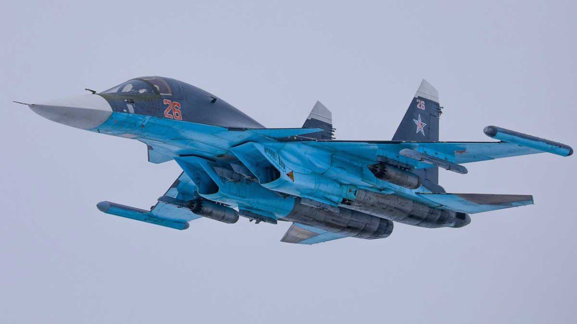 Russian Su-34 downed, crew killed per aviation blogger