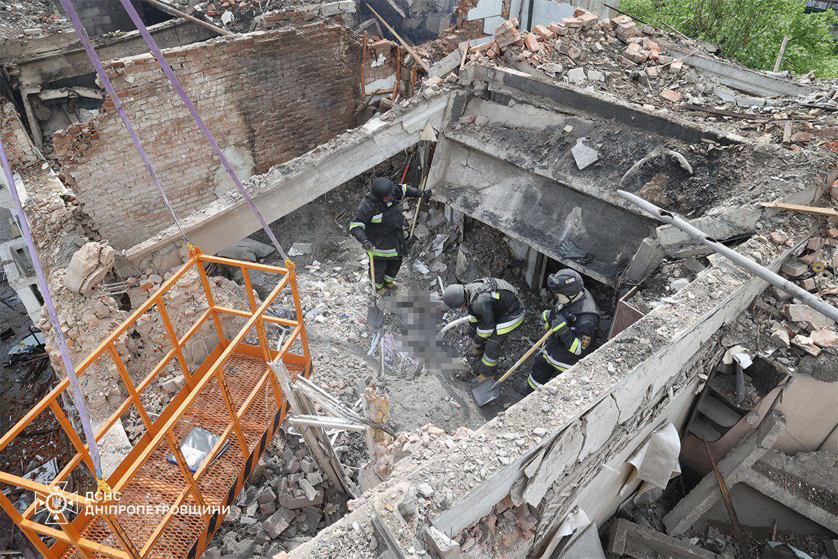 Seven killed, two children, in Dnipropetrovsk building collapse