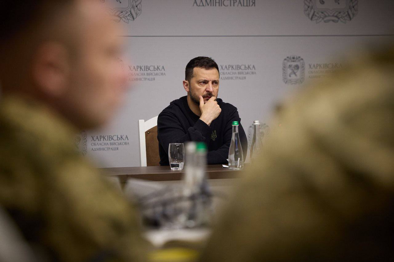 Zelensky discute défis frontaliers à Kharkiv