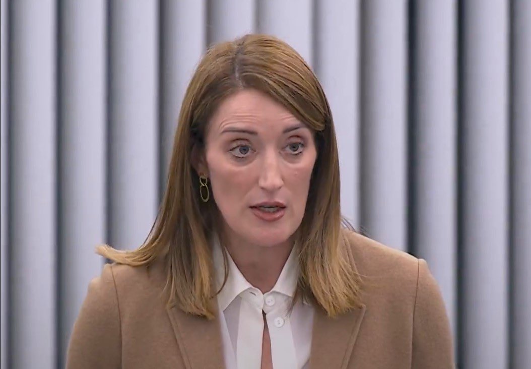 EU in unity crisis over Ukraine support, says Metsola