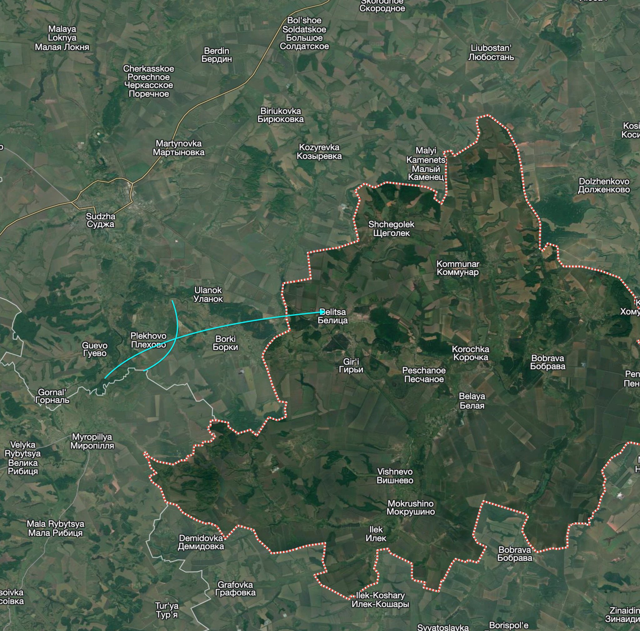 Subversive Intelligence Groups enter Bilovsky district in Kursk region