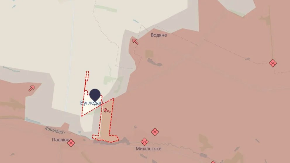 Russian forces destroy Vuhledar, advance on flanks, official says