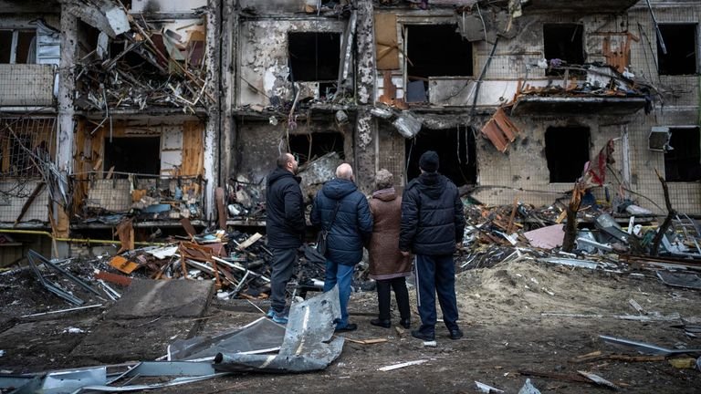 Russian army destroys homes and hospitals despite lies
