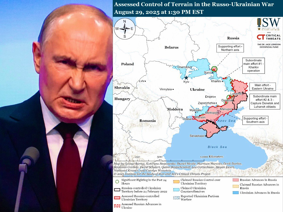 Russia’s minimal territorial gains despite over a million casualties in 1000 days