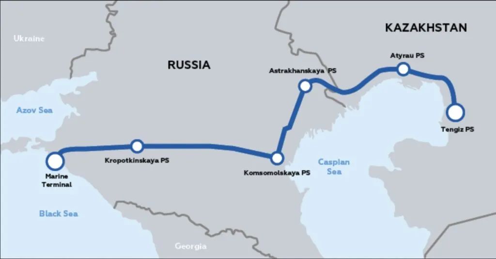Ukrainian Strikes Redirect Kazakh Oil Exports, China Gains Energy Foothold