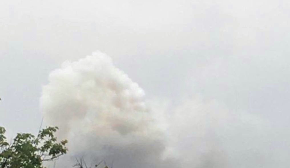 Explosions heard in Odesa as smoke rises