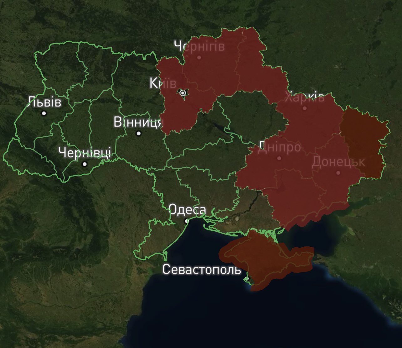 High threat of Russian Shahed drones for north Ukraine and Kyiv