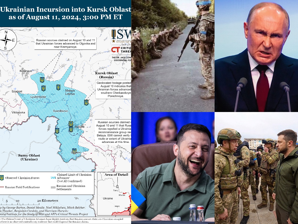 Ukrainian advances despite Russian reinforcements in Kursk
