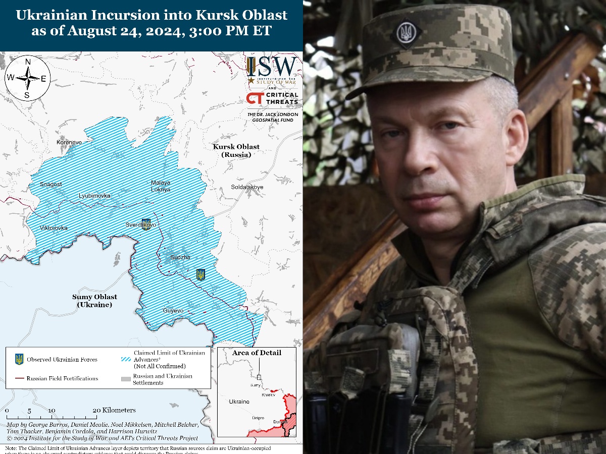 Ukraine trapped in Korenevo, Kursk operation target