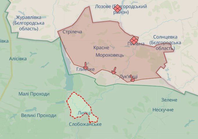 The deepest point of RF advance in Kharkiv region — 10 km