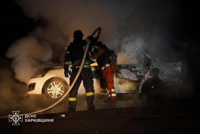 Russian Strike on Kharkiv: Aftermath Photos by Rescuers