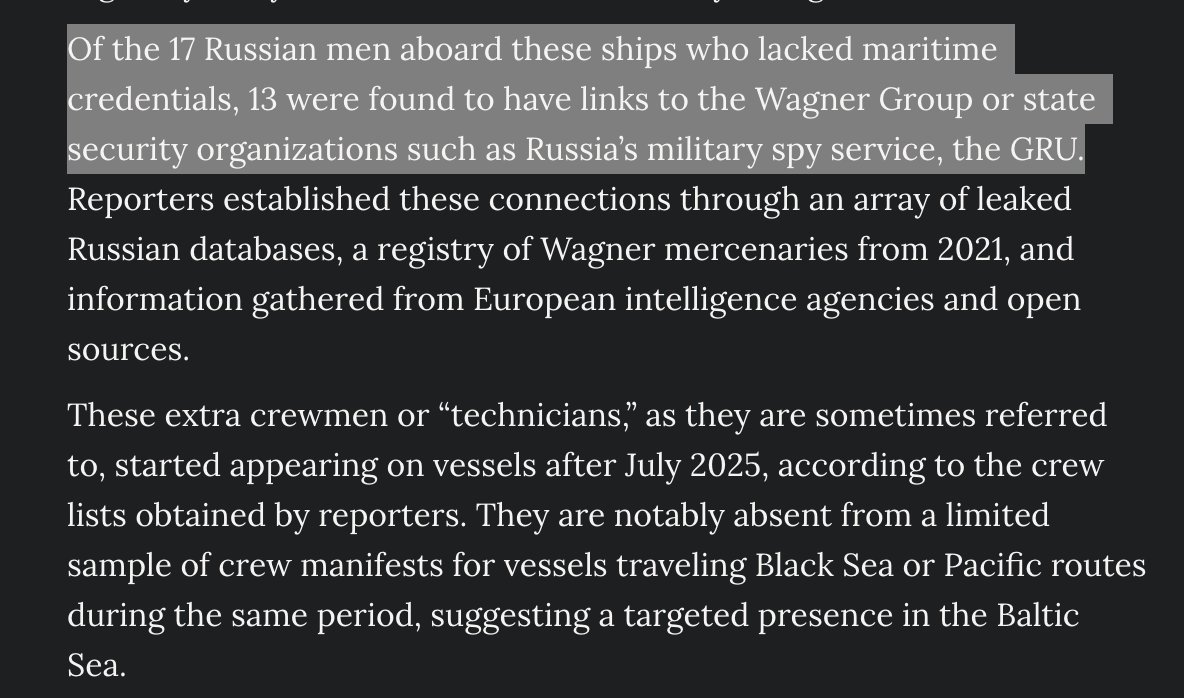 Russia Uses Shadow Fleet to Deploy Terrorists for European Sabotage