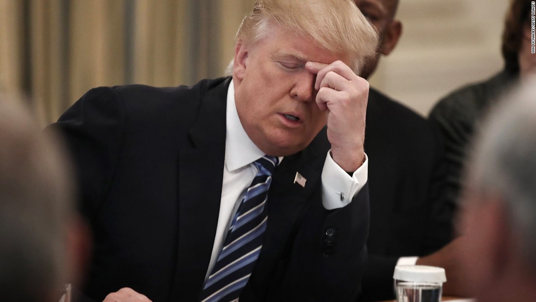 Trump weakens his stance ahead of talks