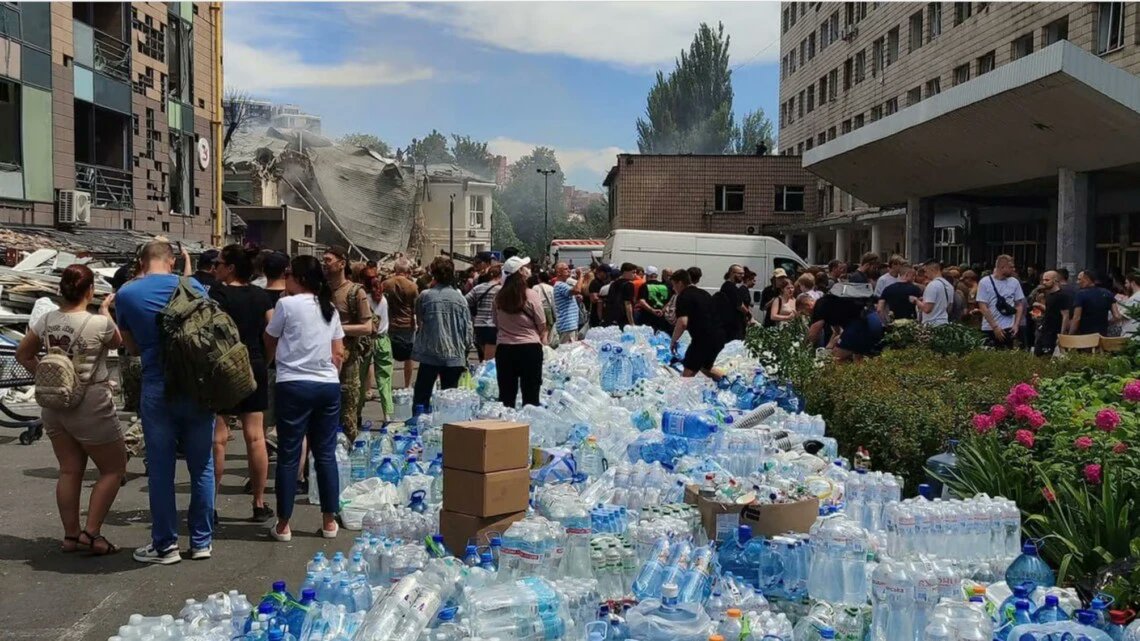 Poisonings Reported at Ohmatdyt Children’s Hospital After Missile Strike