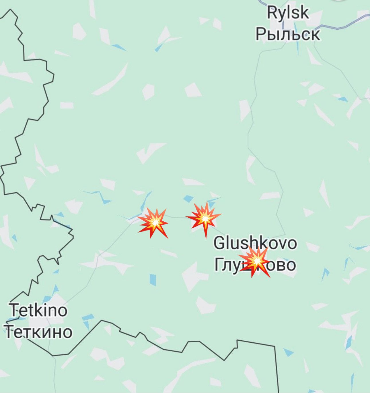 Ukrainiens détruisent trois ponts sur la rivière Seim en Russie