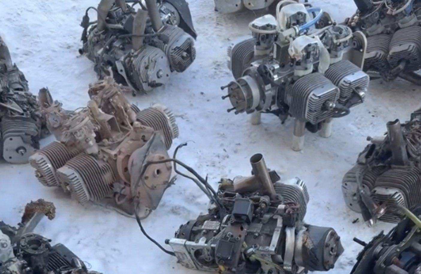 Ukraine restores engines from Russian Shahed drones