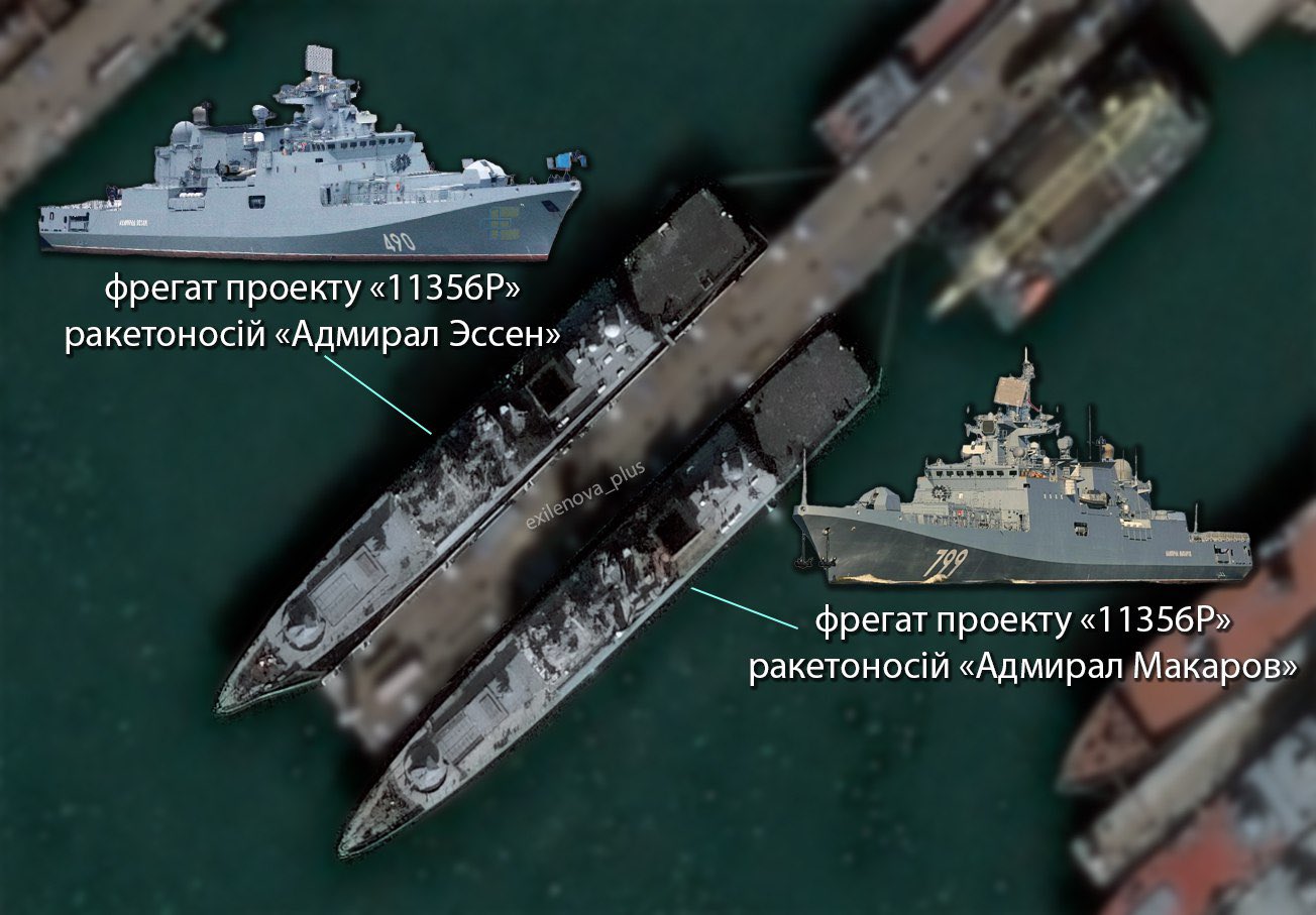 Satellite analysis: Six Russian ships damaged in Novorossiysk